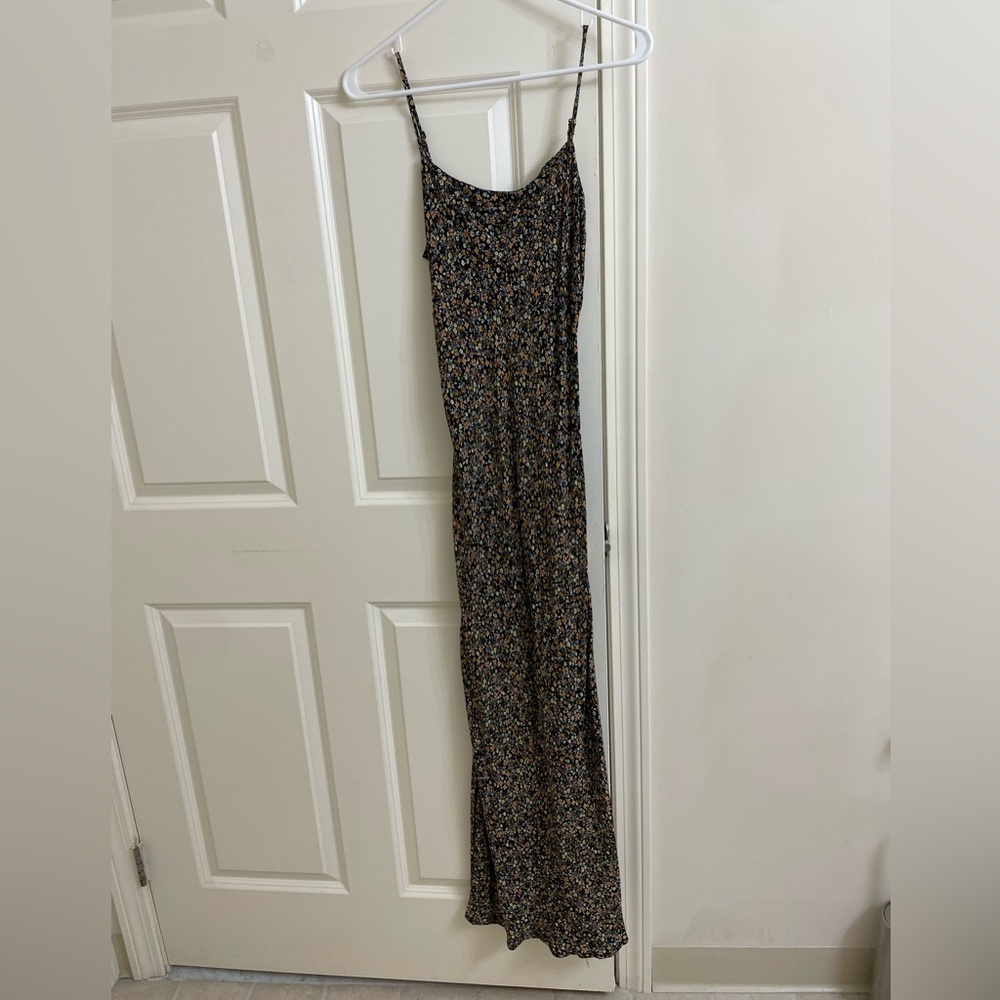 Long Floral Dress, Size Medium